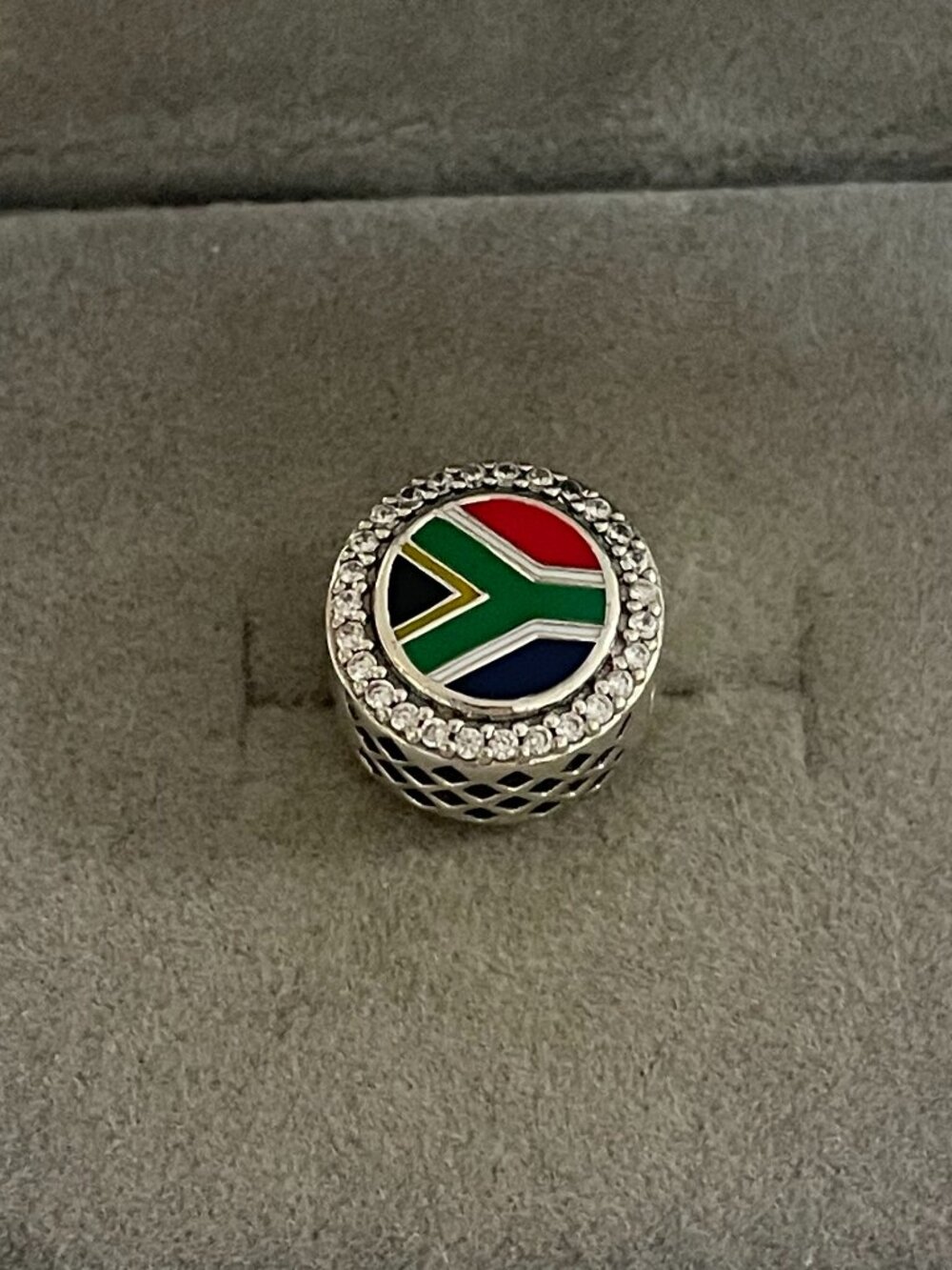 Pandora South Africa Flag Exclusive Charm Bead